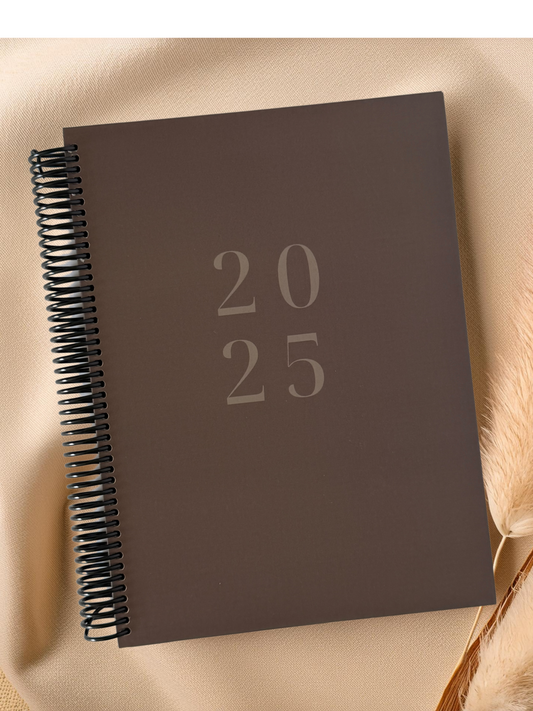 Rose Taupe 2025 Weekly Teacher Planner
