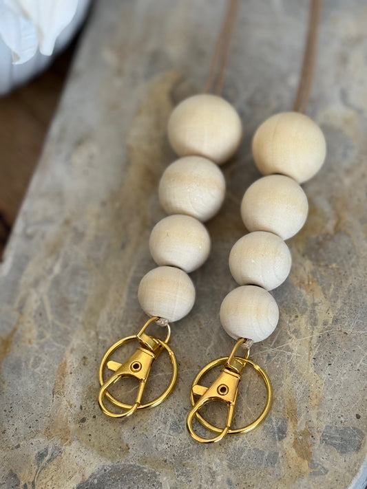 Wooden Luxe Lanyard