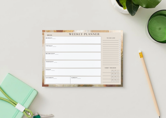 Weekly Planner Pad
